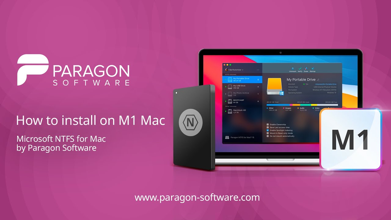 turn the paragon ntfs for mac os driver off